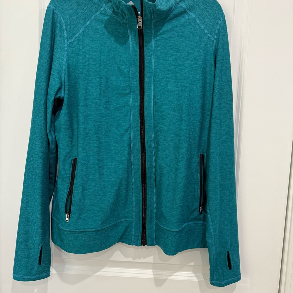 LuLaRoe Rise Teal Yoga Jacket NEW